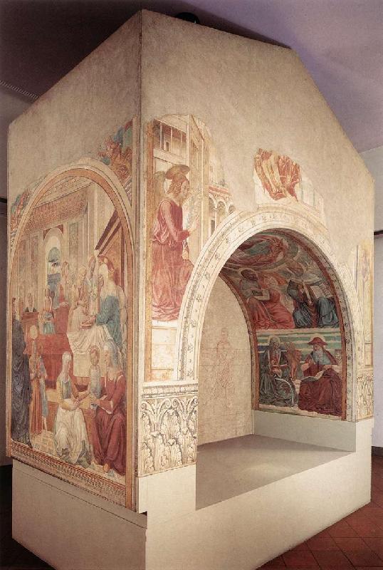 GOZZOLI, Benozzo Shrine of the Visitation dfg Germany oil painting art